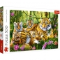 Puzzle 500: Rodzina tygrysów (37350)