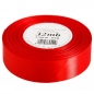 Wstążka satynowa 25mm/32mb czerwona
