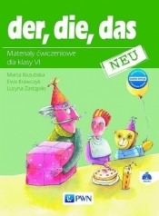 der,die,das neu neu 6 Materiały ćwiczeniowe - Ewa Krawczyk, Lucyna Zastąpiło, Marta Kozubska