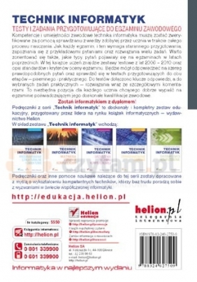 Technik informatyk Testy i zadania przygotowujące do egzaminu zawodowego - Pokorska Jolanta