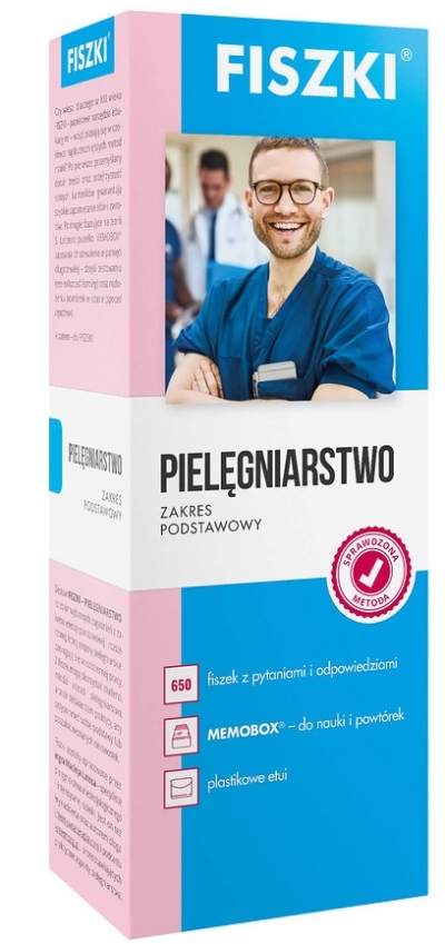 Pielęgniarstwo. Fiszki. Poziom podstawowy