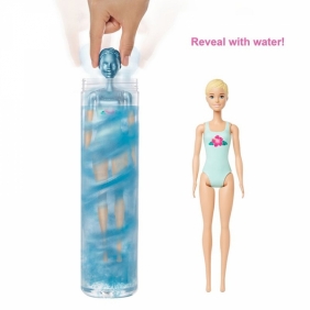 Barbie: Kolorowa niespodzianka "Sunny N' Cool" - Lalka + 7 akcesoriów (GTP90/GTP42)