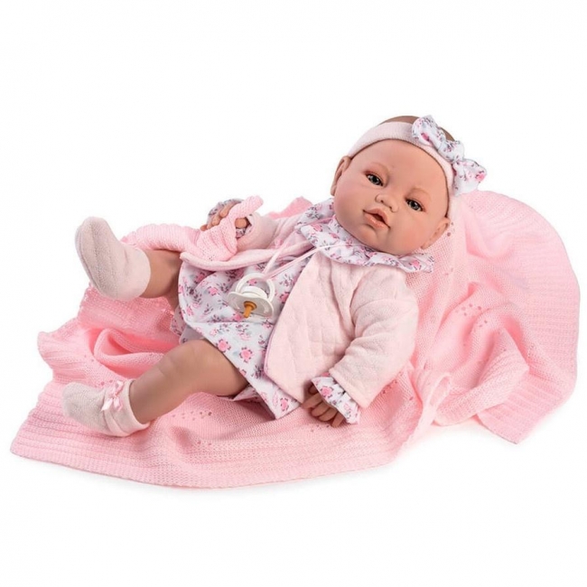 Lalka hiszpańska bobas Mantita z akcesoriami 39cm