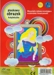 Piaskowy obrazek Księżniczka - <br />