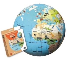 Globus 42 cm - Planeta zwierząt, piłka (C033B)