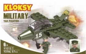 Klocki Kloksy - Armia samolot 57 el. (91015)