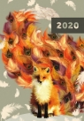Kalendarz 2020 książkowy tygodniowy Narcissus Pretty Fox A6 (02510)