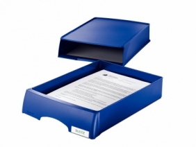 Szuflada na dokumenty Leitz Plus - niebieski 25,5 x 7 x 37,6 cm (52100035)