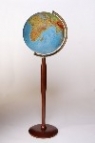 Globus 420 fizyczny stojacy nieposwietlany ozdobna stylowa noga 1.20 metr