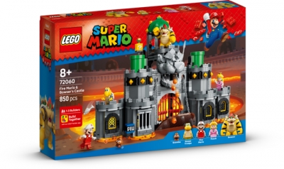 <img src='https://webimage.pl/pics/510/5/d5702018355510.jpg' style='height:440px' /> LEGO SUPER MARIO FIRE MARIO I BOWSER NA ZAMKU 72060