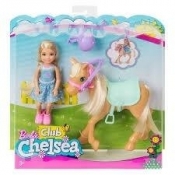 Barbie Club Chelsea i kucyk