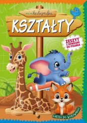Minikaligrafia. Kształty. Zeszyt z rowkami do pisania - Opracowanie zbiorowe