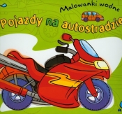 Pojazdy na autostradzie Malowanki wodne - <br />