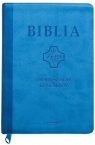 Biblia pierwszego Kościoła z paginat. błękitna