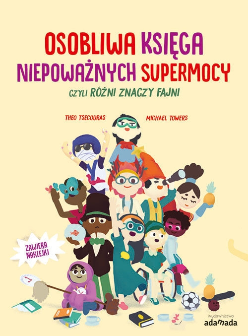 Osobliwa księga niepoważnych supermocy. (Uszkodzona okładka)