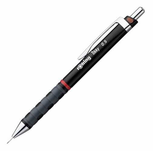 Ołówek automatyczny Rotring czarny 0,7 mm (S0770510)