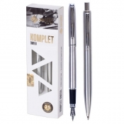 Komplet Zenith Omega Silver: pióro wieczne + długopis