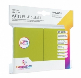 Gamegenic: Matte Prime CCG Sleeves 66x91mm Lime