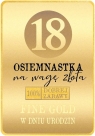  Karnet Urodziny 18