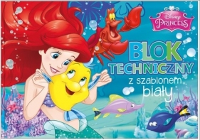 Blok Techniczny A4 10 kartek z szablonem do wycięcia