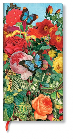 Notes Nature Montages Buterfly Garden Slim Lined