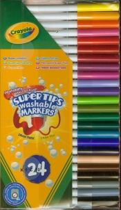 Flamastry Crayola zmywalne 24 sztuk (7551)
