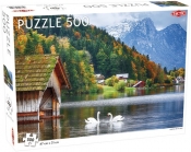 Puzzle 500: Swans on a Lake