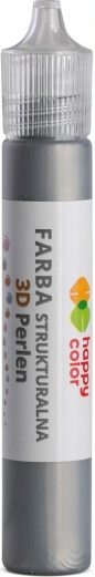 Farba strukturalna 3D 32ml - srebrny (431629)