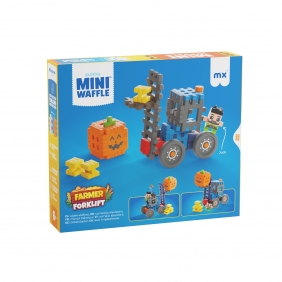 Klocki Waffle mini Farmer - Wózek widłowy, 50 elementów (907511)