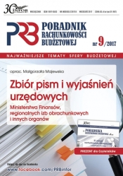 Zbiór pism i wyjaśnień urzędowych Ministerstwa Finansów, regionalnych izb obrachunkowych i innych organów