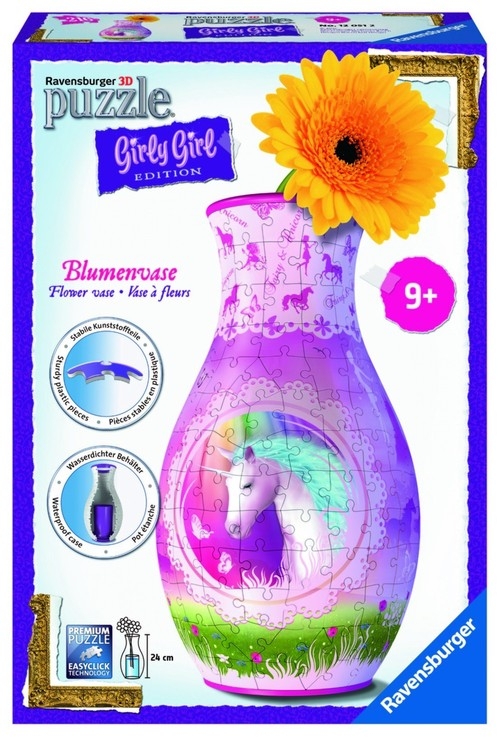 Puzzle 3D Wazon - Jednorożec (120512)