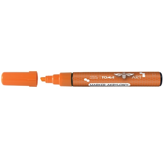 Marker akrylowy Toma Art - pomarańczowy (TO-40052)