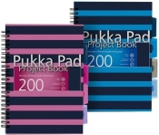 Kołozeszyt B5 Pukka Pad Navy 200 stron mix