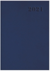 Kalendarz 2021 książkowy A4 Standard DTP granatowy