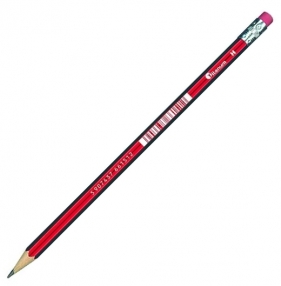 Ołówek techniczny Titanum H z gumką (83719)