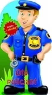 Oto policjant Książka z odznaką