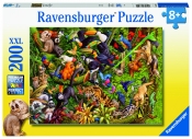 Ravensburger, Puzzle XXL 200: Las tropikalny (13351)