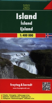 Islandia mapa 1:400 000