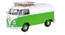 Volkswagen T1 Box Wagon with Roof Rack (light green/white) (79551)