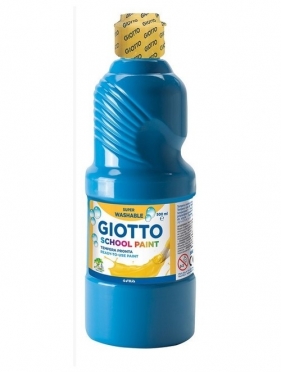 Farba Giotto School Paint Cyan 500 ml (535315)