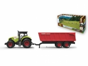 Traktor Bigtoys z przyczepą 35 cm, światło i dźwięk (BA5512)