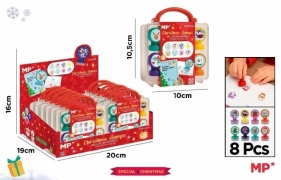 Stempleki świąteczne 8szt