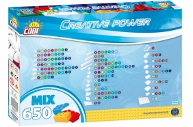 Cobi: Creative Power MIX - 650 elementów