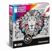 Puzzle 500 3D Color Therapy Lion (35051)