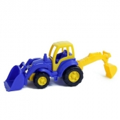 Mistrz traktor z łopatą i łyżką