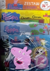 Świnka Peppa. Zestaw 2 książeczek + prezent - Opracowanie zbiorowe
