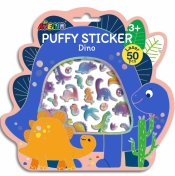 Puchate naklejki 3D - Dinozaur, 50 naklejek (TS238251)