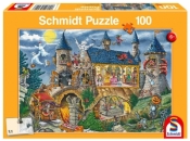 Puzzle 100 Nawiedzony zamek G3