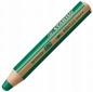 Kredka drewniana XXL - Woody 3w1 - Ciemnozielona (880/533)