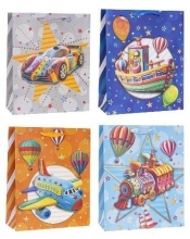 Torebka ozdobna 26x32x10cm dziecięce mix ROZETTE